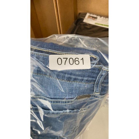 KanCan Skinny Ankle Jeans Women's Size 28 Mid Rise Stretch Distressed Denim Blue - Picture 11 of 11